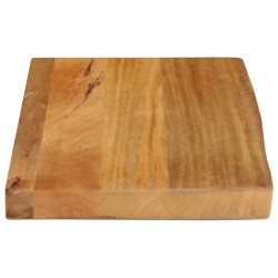 Dessus de table à bord vivant 60x30x2,5 cm bois massif manguier 559611559611