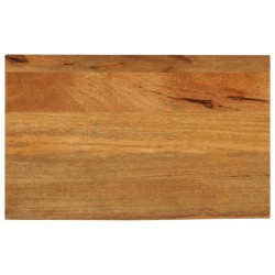 Dessus de table à bord vivant 50x30x2,5 cm bois massif manguier 559615559615