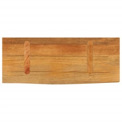 Dessus de table à bord vivant 70x30x2,5 cm bois massif manguier 559616559616