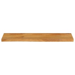 Dessus de table à bord vivant 110x40x2,5cm bois massif manguier 559620559620