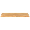Dessus de table à bord vivant 140x60x3,8cm bois massif manguier 559624559624