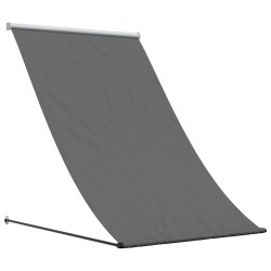Auvent rétractable anthracite 150x150 m tissu et acier 559630559630