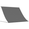 Auvent rétractable anthracite 200x150 m tissu et acier 559632559632