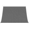 Auvent rétractable anthracite 200x150 m tissu et acier 559632559632