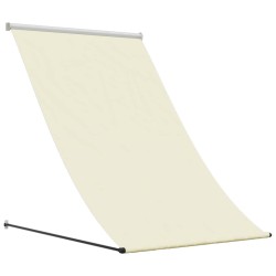 Auvent rétractable crème 100x150 m tissu et acier 559635559635
