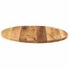 Dessus de table Ø 70x2,5 cm rond bois massif de manguier brut 559638559638