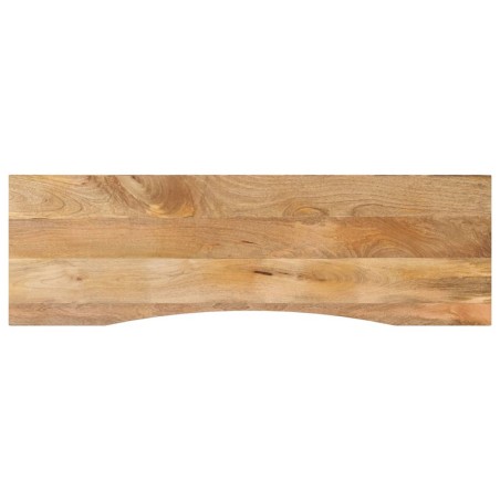 Dessus de bureau avec courbe 160x50x2,5 cm manguier massif brut 559639559639