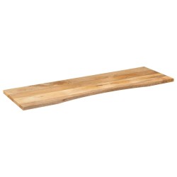 Dessus de bureau avec courbe 160x50x2,5 cm manguier massif brut 559639559639