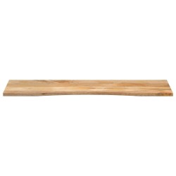 Dessus de bureau avec courbe 160x50x2,5 cm manguier massif brut 559639559639