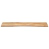 Dessus de bureau avec courbe 160x50x2,5 cm manguier massif brut 559639559639
