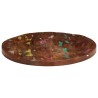 Dessus de table Ø 40x3,8 cm rond bois massif de récupération 559640559640
