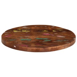 Dessus de table Ø 60x2,5 cm rond bois massif de récupération 559641559641