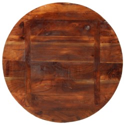 Dessus de table Ø 70x2,5 cm rond bois massif de récupération 559642559642