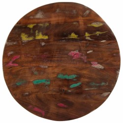 Dessus de table Ø 40x2,5 cm rond bois massif de récupération 559645559645