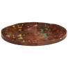 Dessus de table Ø 40x2,5 cm rond bois massif de récupération 559645559645
