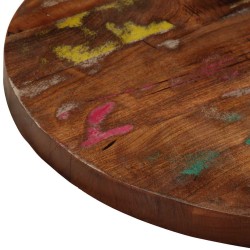 Dessus de table Ø 40x1,5 cm rond bois massif de récupération 559646559646