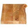 Dessus de table à bord vivant 90x40x2,5 cm bois massif manguier 559682559682