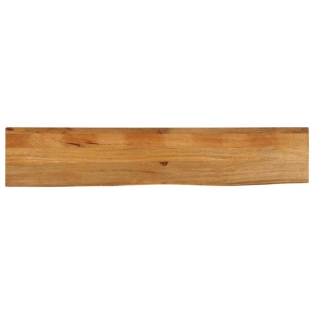 Dessus de table à bord vivant 180x40x2,5cm bois massif manguier 559687559687