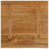 Dessus de table à bord vivant 60x60x2,5 cm bois massif manguier 559688559688