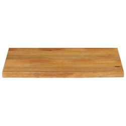 Dessus de table à bord vivant 70x60x2,5 cm bois massif manguier 559689559689