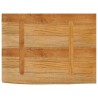 Dessus de table à bord vivant 80x60x2,5 cm bois massif manguier 559690559690