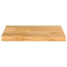 Dessus de table à bord vivant 60x30x2,5 cm bois massif manguier 559693559693
