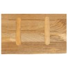 Dessus de table à bord vivant 60x30x2,5 cm bois massif manguier 559693559693