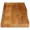 Dessus de table à bord vivant 120x20x3,8cm bois massif manguier 559694559694