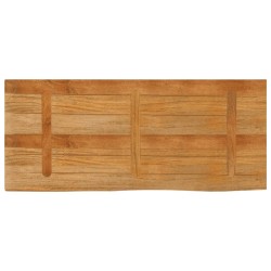 Dessus de table à bord vivant 140x60x2,5cm bois massif manguier 559695559695