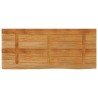 Dessus de table à bord vivant 140x60x2,5cm bois massif manguier 559695559695