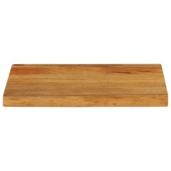 Dessus de table à bord vivant 50x20x3,8 cm bois massif manguier 559696559696
