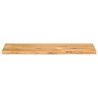 Dessus de table à bord vivant 120x40x2,5cm bois massif manguier 559697559697