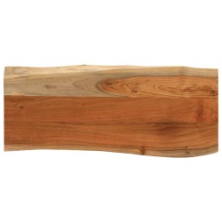 Dessus de table 80x40x3,8 cm rectangulaire bois massif acacia 559699559699