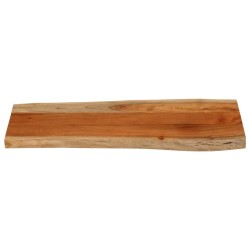 Dessus de table 80x40x3,8 cm rectangulaire bois massif acacia 559699559699