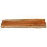 Dessus de table 80x40x3,8 cm rectangulaire bois massif acacia 559699559699