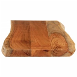Dessus de table 80x40x3,8 cm rectangulaire bois massif acacia 559699559699