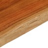 Dessus de table 80x40x3,8 cm rectangulaire bois massif acacia 559699559699