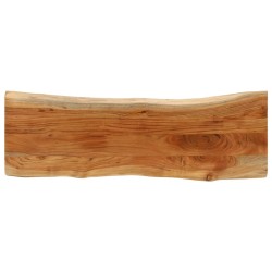 Dessus de table 110x40x3,8 cm rectangulaire bois massif acacia 559701559701