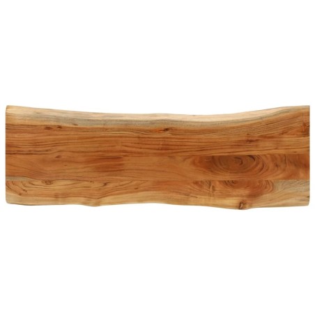 Dessus de table 110x40x3,8 cm rectangulaire bois massif acacia 559701559701
