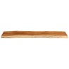 Dessus de table 110x40x3,8 cm rectangulaire bois massif acacia 559701559701