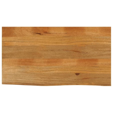 Dessus de table à bord vivant 110x60x3,8cm bois massif manguier 559702559702
