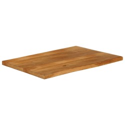 Dessus de table à bord vivant 110x60x3,8cm bois massif manguier 559702559702