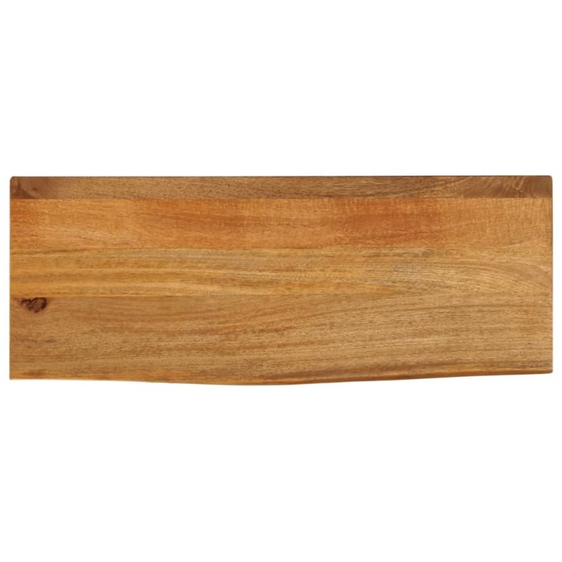 Dessus de table à bord vivant 80x40x3,8 cm bois massif manguier 559711559711
