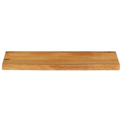 Dessus de table à bord vivant 80x40x3,8 cm bois massif manguier 559711559711