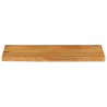 Dessus de table à bord vivant 80x40x3,8 cm bois massif manguier 559711559711