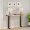 Dessus de table 140x30x3,8 cm rectangulaire bois massif acacia 559717559717