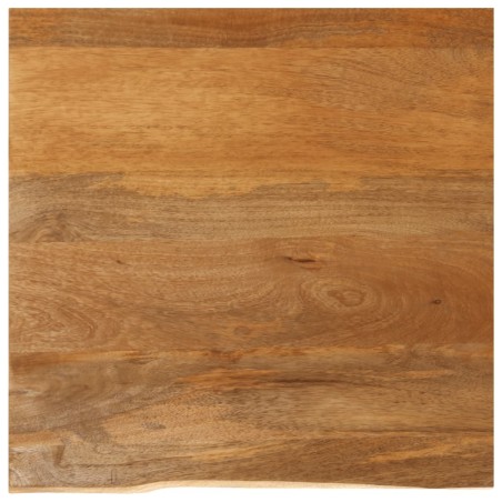 Dessus de table à bord vivant 40x40x3,8 cm bois massif manguier 559725559725