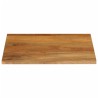 Dessus de table à bord vivant 40x40x3,8 cm bois massif manguier 559725559725