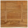 Dessus de table à bord vivant 40x40x3,8 cm bois massif manguier 559725559725
