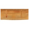 Dessus de table à bord vivant 70x40x3,8 cm bois massif manguier 559728559728
